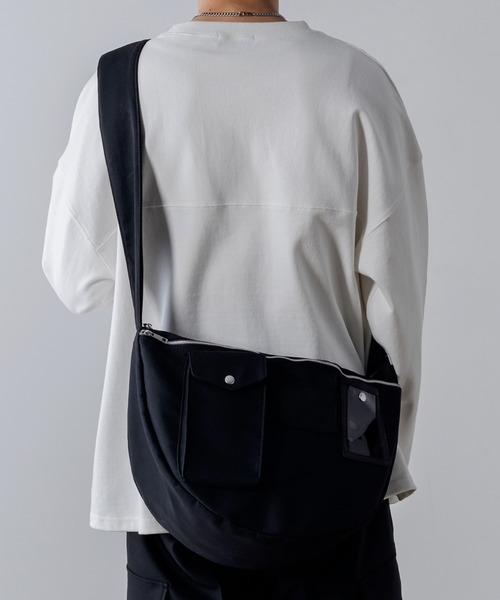 「INTER FACTORY」 ショルダーバッグ FREE ブラック メンズ_画像9