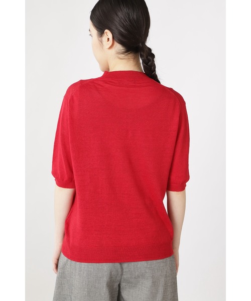 「human woman」 半袖ニット MEDIUM グレー系その他 レディース_画像8