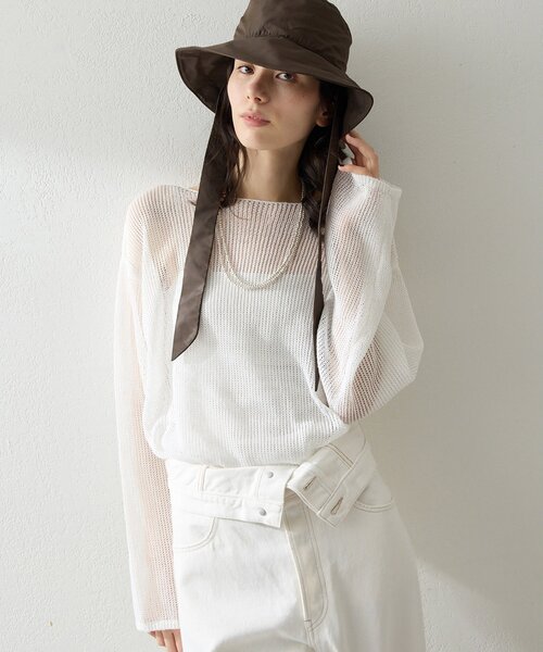 Whim Gazette(ウィム ガゼット)メッシュプルオーバー THE PAUSE】メッシュプルオーバー | Whim Gazette(ウィム ガゼット