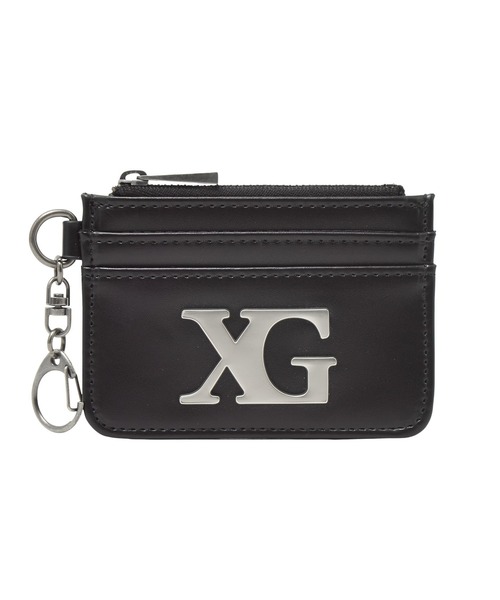 X-girl（エックスガール） カードケース XG EMBLEM CLASP CARD CASE
