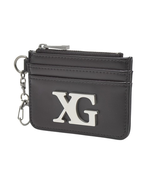 X-girl（エックスガール） カードケース XG EMBLEM CLASP CARD CASE