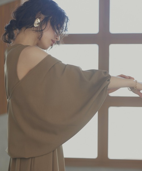 「RUIRUE BOUTIQUE」 セットアップ LL ネイビー レディース_画像3