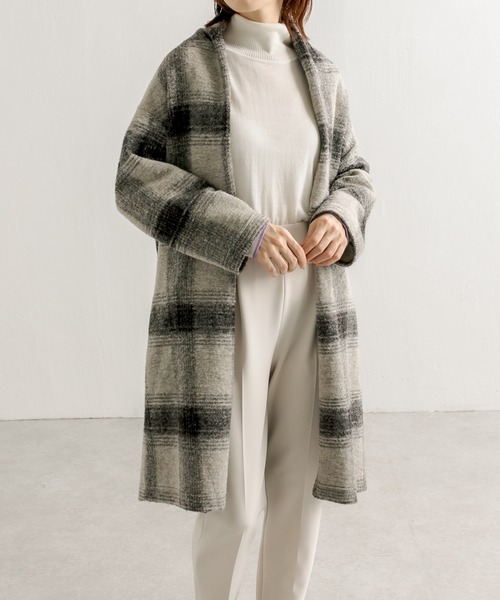 「COLLAGE GALLARDAGALANTE」 カーディガン FREE ベージュ レディース_画像9