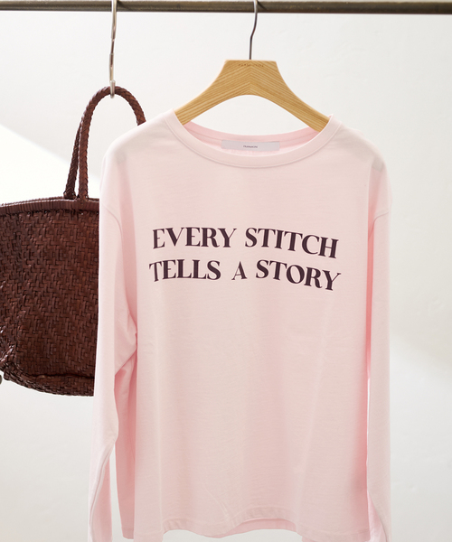 FRAMeWORK（フレームワーク） tシャツ カラーロゴロンT レディース