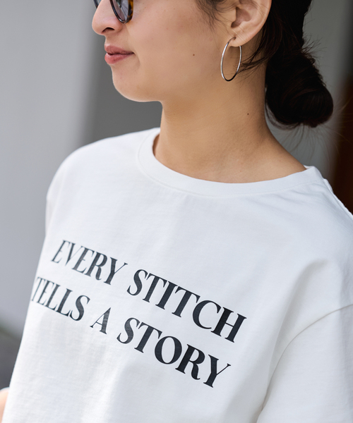 FRAMeWORK（フレームワーク） tシャツ カラーロゴロンT レディース