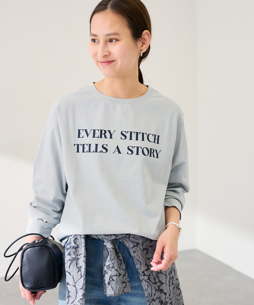 FRAMeWORK（フレームワーク） tシャツ カラーロゴロンT レディース