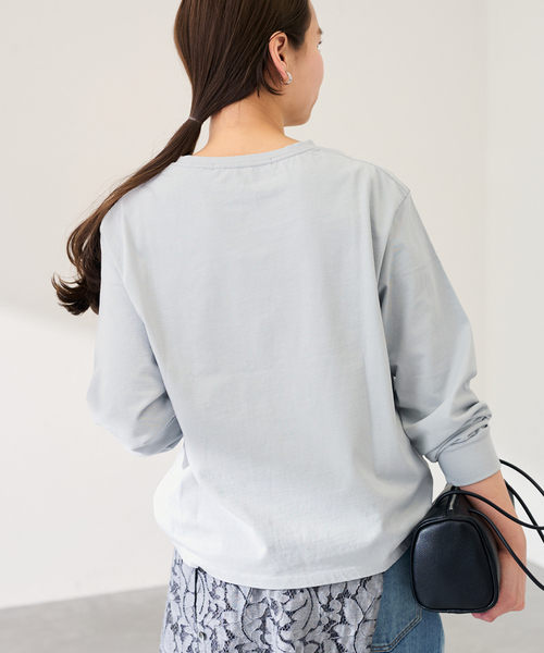 FRAMeWORK（フレームワーク） tシャツ カラーロゴロンT レディース