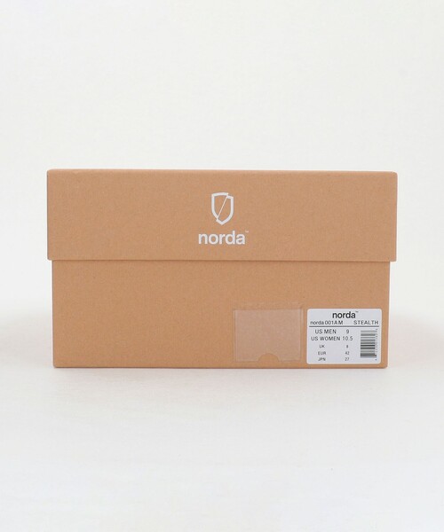 スニーカー 「norda」001A M-STEALTH BLK スニーカー メンズの画像