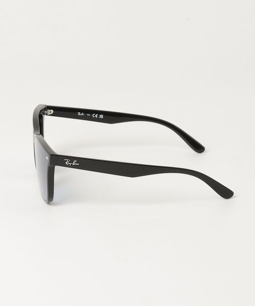 「Ray-Ban」 サングラス FREE ブラック×ブルー メンズの画像