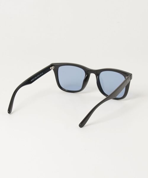 「Ray-Ban」 サングラス FREE ブラック×ブルー メンズの画像