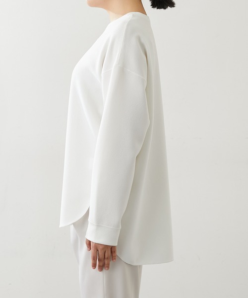 「Whim Gazette」 長袖ブラウス 36 ベージュ レディース_画像3