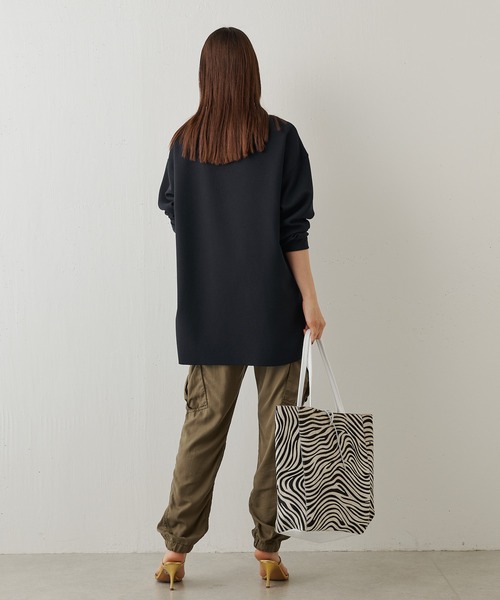 「Whim Gazette」 長袖ブラウス 36 ベージュ レディース_画像6