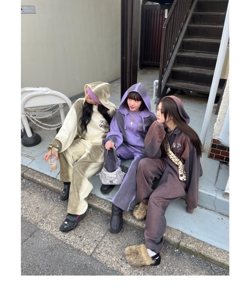 「HTH」 セットアップ フリー アイボリー レディースの画像