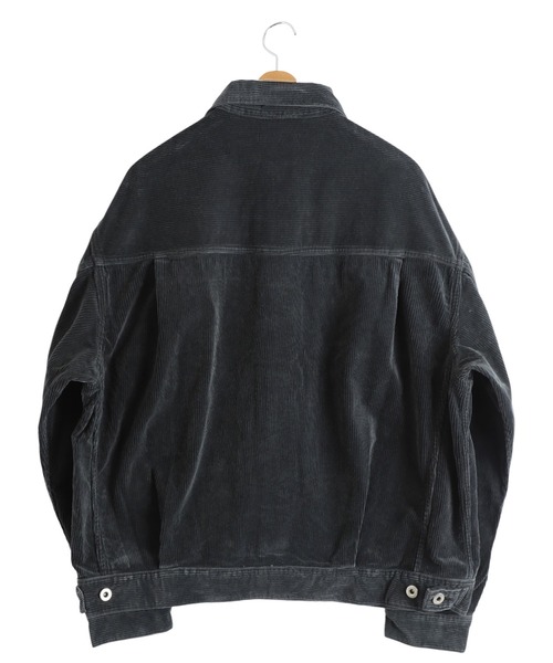 ブルゾン アウター is-ness / イズネス：CORDUROY TRUCKER JACKET：1006AWJK02-25AW「NOA」 メンズの画像