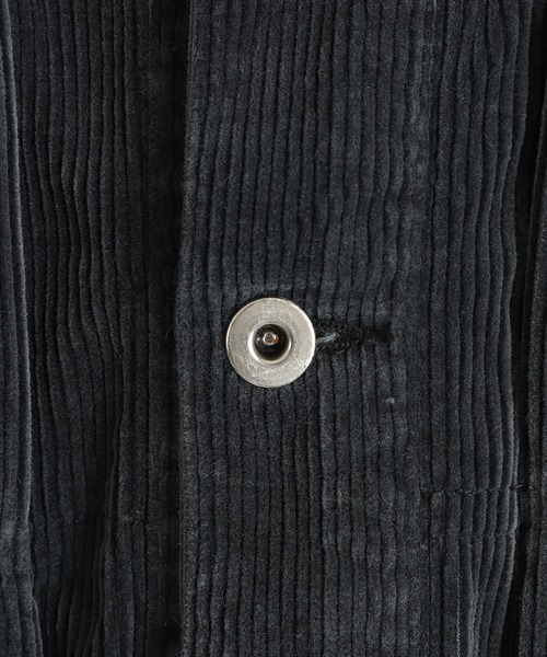ブルゾン アウター is-ness / イズネス：CORDUROY TRUCKER JACKET：1006AWJK02-25AW「NOA」 メンズの画像