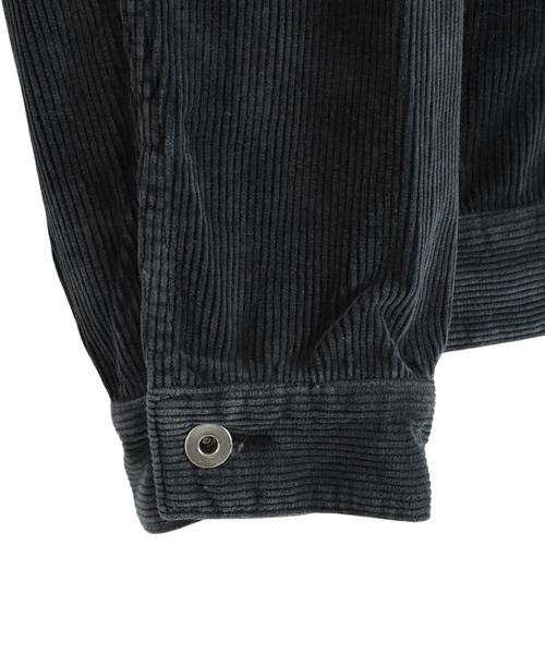 ブルゾン アウター is-ness / イズネス：CORDUROY TRUCKER JACKET：1006AWJK02-25AW「NOA」 メンズの画像
