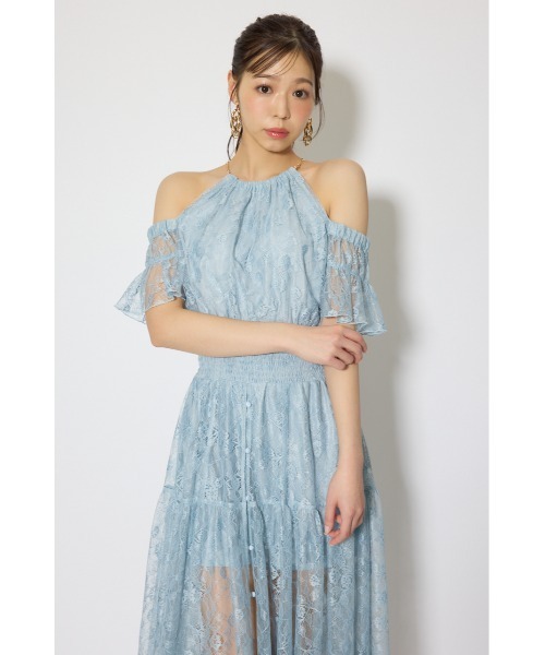 rienda（リエンダ） ワンピース 半袖 「森香澄さん着用」2WAY 