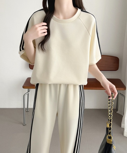 ABITOKYO（アビトーキョー） セットアップ サイドライン段ボール