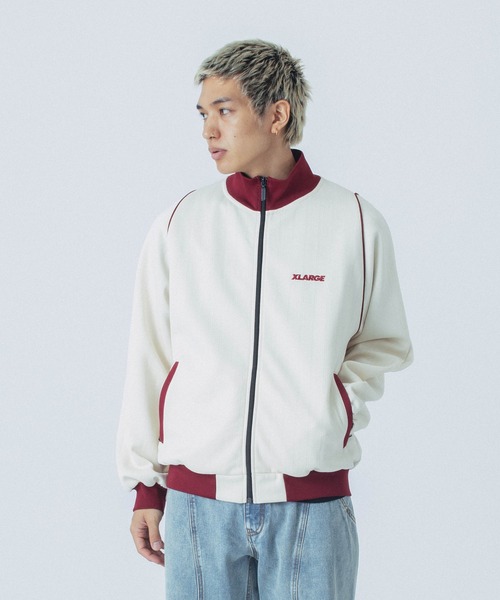 「XLARGE」 ジャージブルゾン X-LARGE ブラック メンズ_画像3