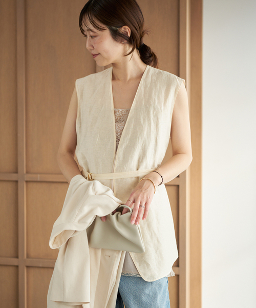 plage（プラージュ） ベスト ジレ Sheer ジレ レディース : ZOZOTOWN