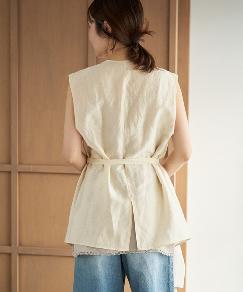 plage（プラージュ） ベスト ジレ Sheer ジレ レディース : ZOZOTOWN