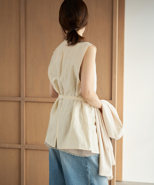 plage（プラージュ） ベスト ジレ Sheer ジレ レディース : ZOZOTOWN