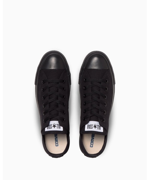 「CONVERSE ALL STAR」 ローカットスニーカー 6.5 ブラック×ブラック メンズ_画像4