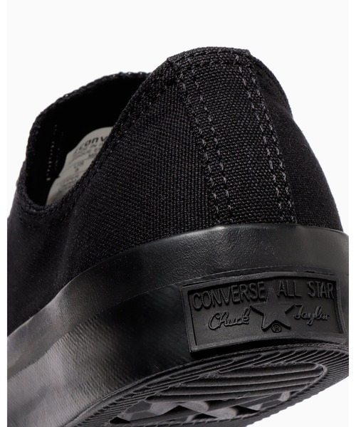 「CONVERSE ALL STAR」 ローカットスニーカー 6.5 ブラック×ブラック メンズ_画像8