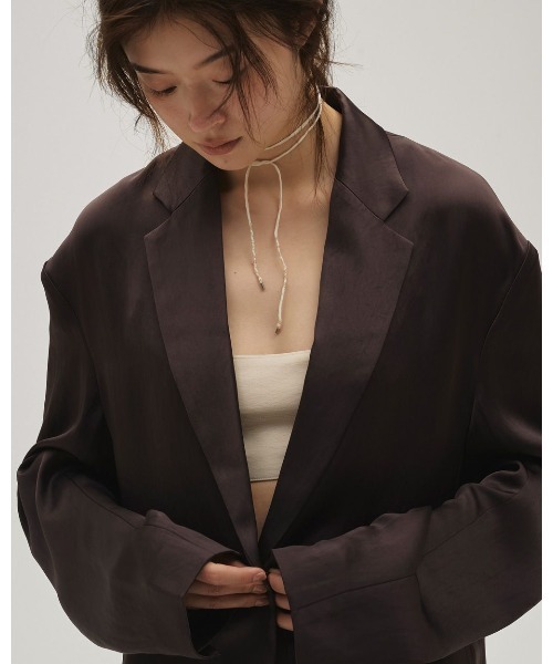 TODAYFUL コート アウター Satin Over Jacket レディース : ZOZOTOWN
