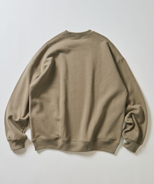 「FREAK'S STORE」 「THOUSAND MILE」スウェットカットソー SMALL グレイッシュベージュ メンズ_画像9