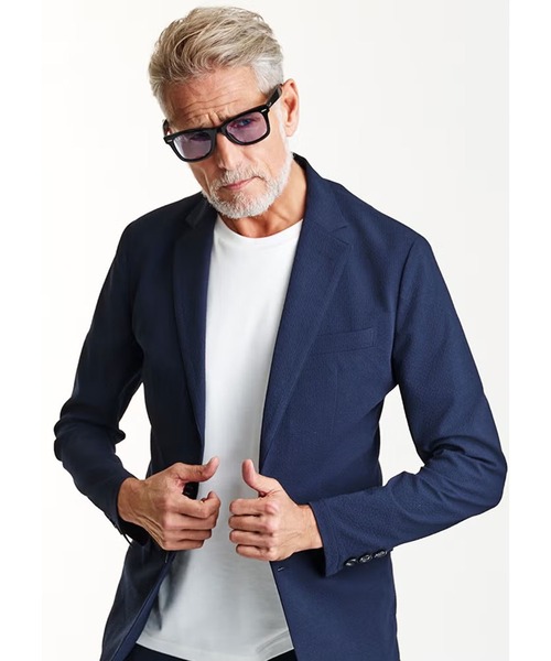 ジャケット テーラードジャケット SWING EASY JACKET (CENTER VENT) メンズの画像