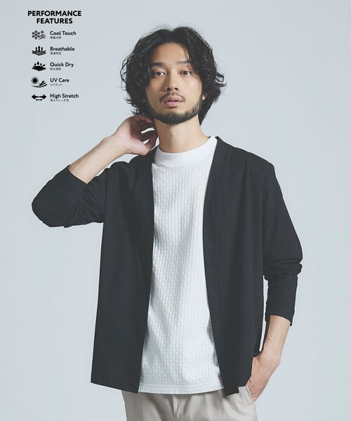 ATON（エイトン） カーディガン 「ATON」WOOL WASHI OVERSIZED
