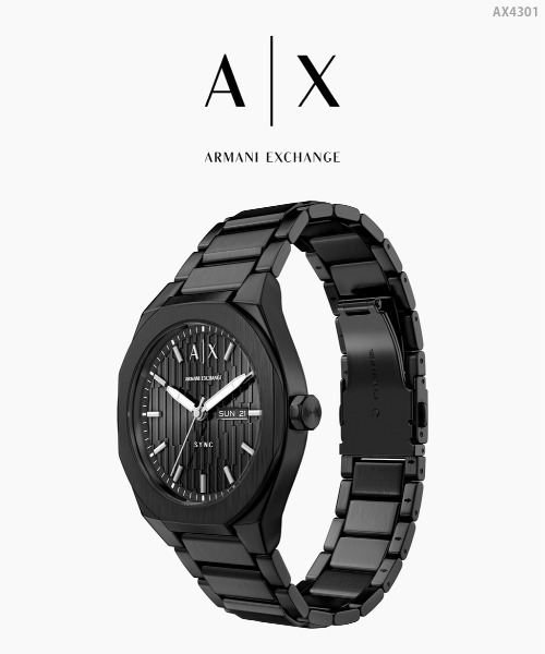 腕時計 アルマーニ・エクスチェンジ 腕時計 メンズ アナログ ステンレス AX4301 メンズの画像