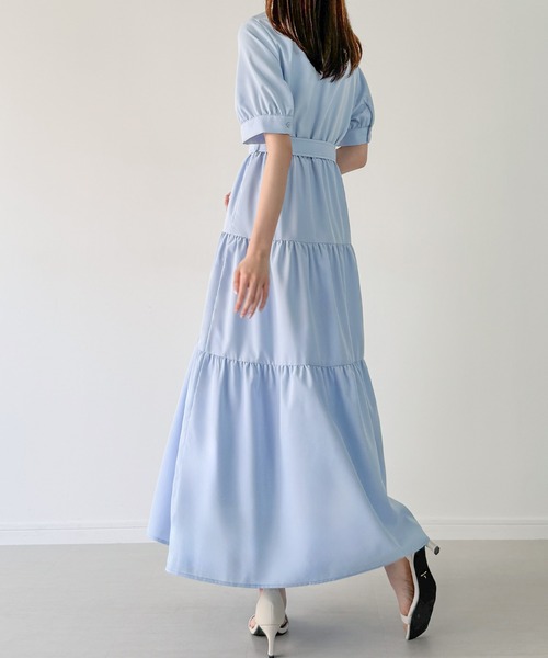 「junoah」 シャツワンピース MEDIUM ホワイト レディース_画像8