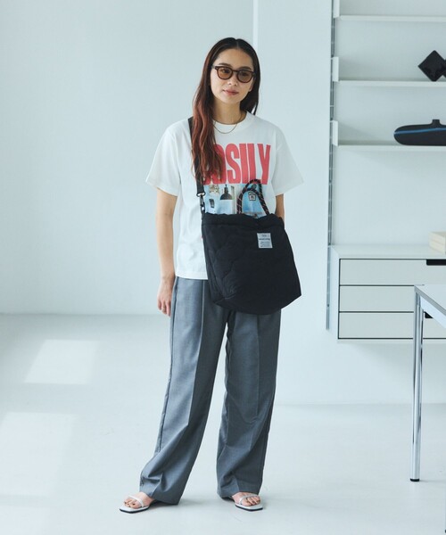 「KiU」 2WAYバッグ ONE SIZE ライトグレー レディース_画像6