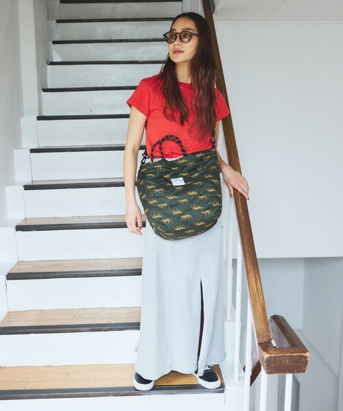 「KiU」 2WAYバッグ ONE SIZE ライトグレー レディース_画像7