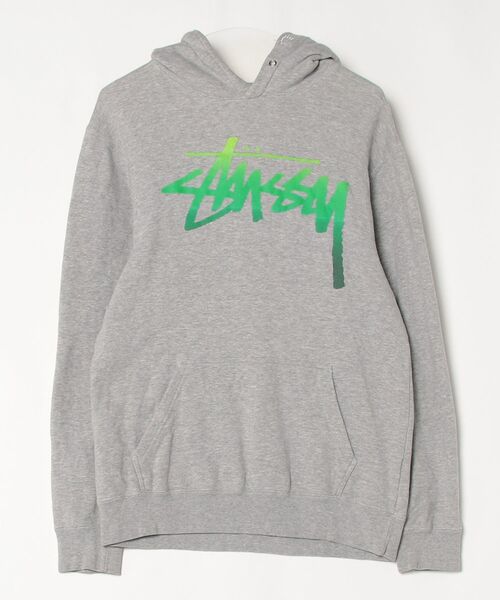 STUSSY（ステューシー） プルオーバーパーカー M グレー メンズ