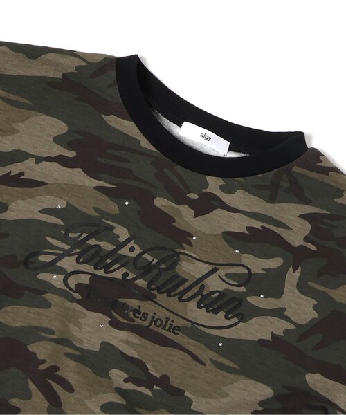 algy（アルジー） セットアップ ラインストーン半袖Tシャツ