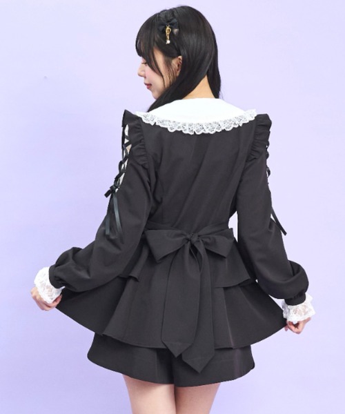 「Secret Honey」 セットアップ MEDIUM ブラック レディース_画像4