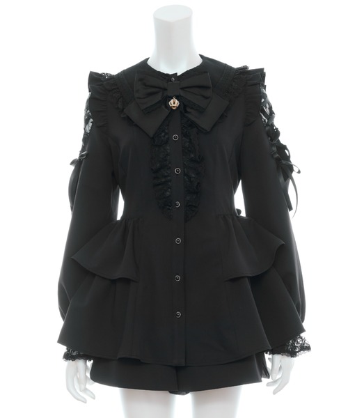 「Secret Honey」 セットアップ MEDIUM ブラック レディース_画像9