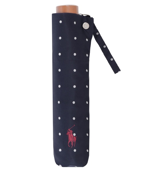 ラルフローレン 折りたたみ傘 折り畳み 折りたたみ傘 雨傘 ”ドット ロゴ” レディース メンズ | POLO RALPH LAUREN | 18