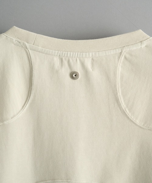 CONZ tシャツ panel short sleeve tee/カットソー/Tシャツ/NVRFRGT