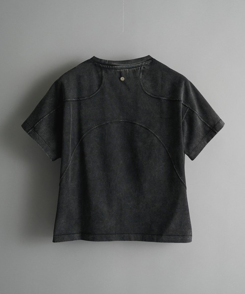 CONZ tシャツ panel short sleeve tee/カットソー/Tシャツ/NVRFRGT