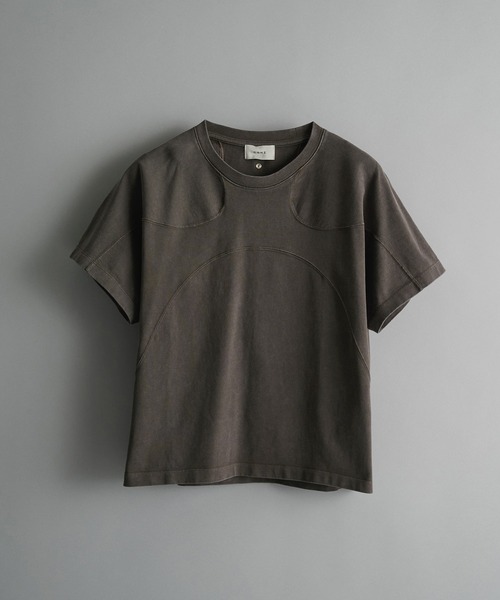 CONZ tシャツ panel short sleeve tee/カットソー/Tシャツ/NVRFRGT
