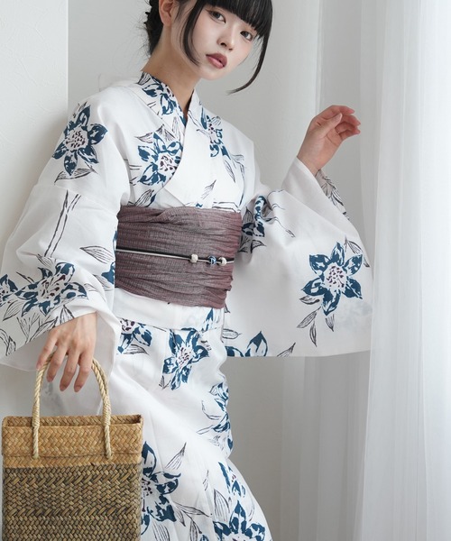 utatane セパレート浴衣 浴衣 ひとりで着れる！簡単セパレート浴衣
