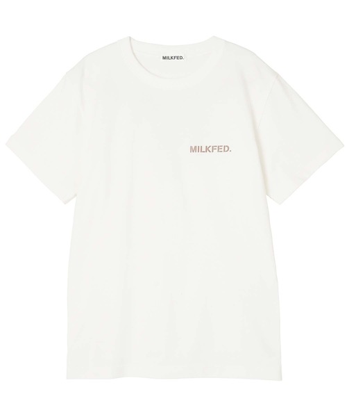 「MILKFED.」 半袖Tシャツ ONE SIZE ライトピンク レディース_画像3