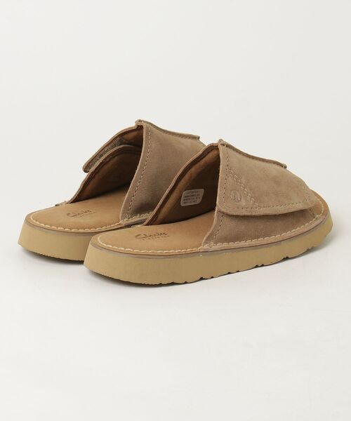 「Clarks」 サンダル UK8 ブラウン メンズ_画像2