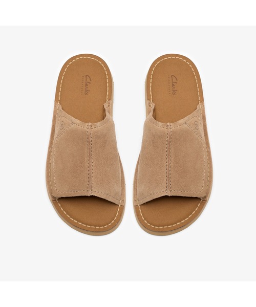 「Clarks」 サンダル UK8 ブラウン メンズ_画像4