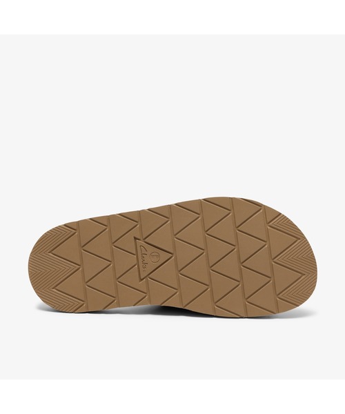 「Clarks」 サンダル UK8 ブラウン メンズ_画像5