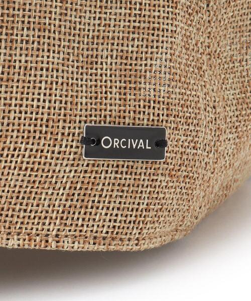 「ORCIVAL」 キャップ 00 ベージュ レディース_画像7